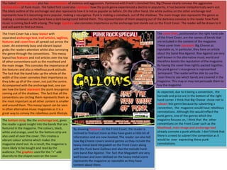 Big Cheese front cover analysis | PPT