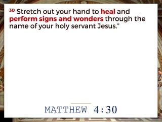 MATTHEW 4:30
 
