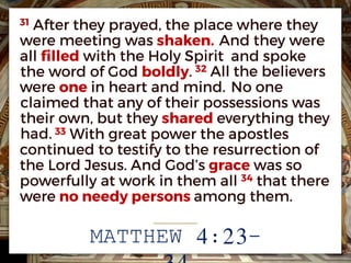 MATTHEW 4:23-
 