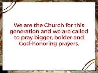 BIG CHURCH 2– BIGPRAYERS – PTR JOSEPH FERMIN –630PM EVENING SERVICE