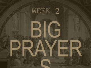 BIG CHURCH 2– BIGPRAYERS – PTR JOSEPH FERMIN –630PM EVENING SERVICE