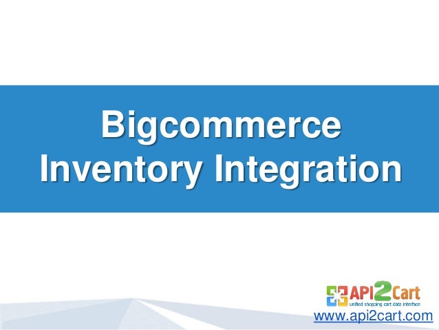 bigcommerce inventory