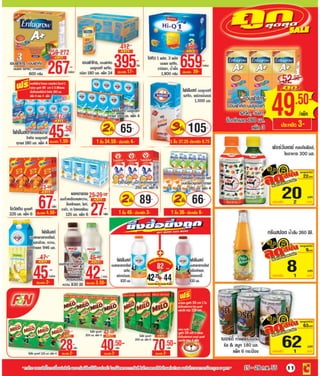 โบรชัวร์โปรโมชั่น Big c standard store รายปักษ์ 4 /2555