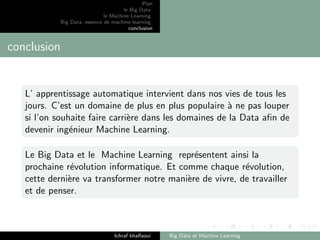 Big data et machine Learning | PDF