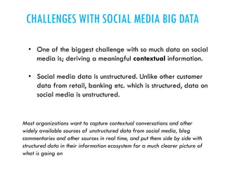 Big data and Social Media Analytics | PDF