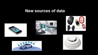 New sources of data 
 