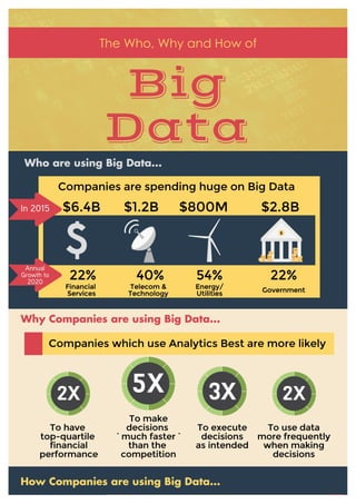 The Who, Why and How of Big Data
