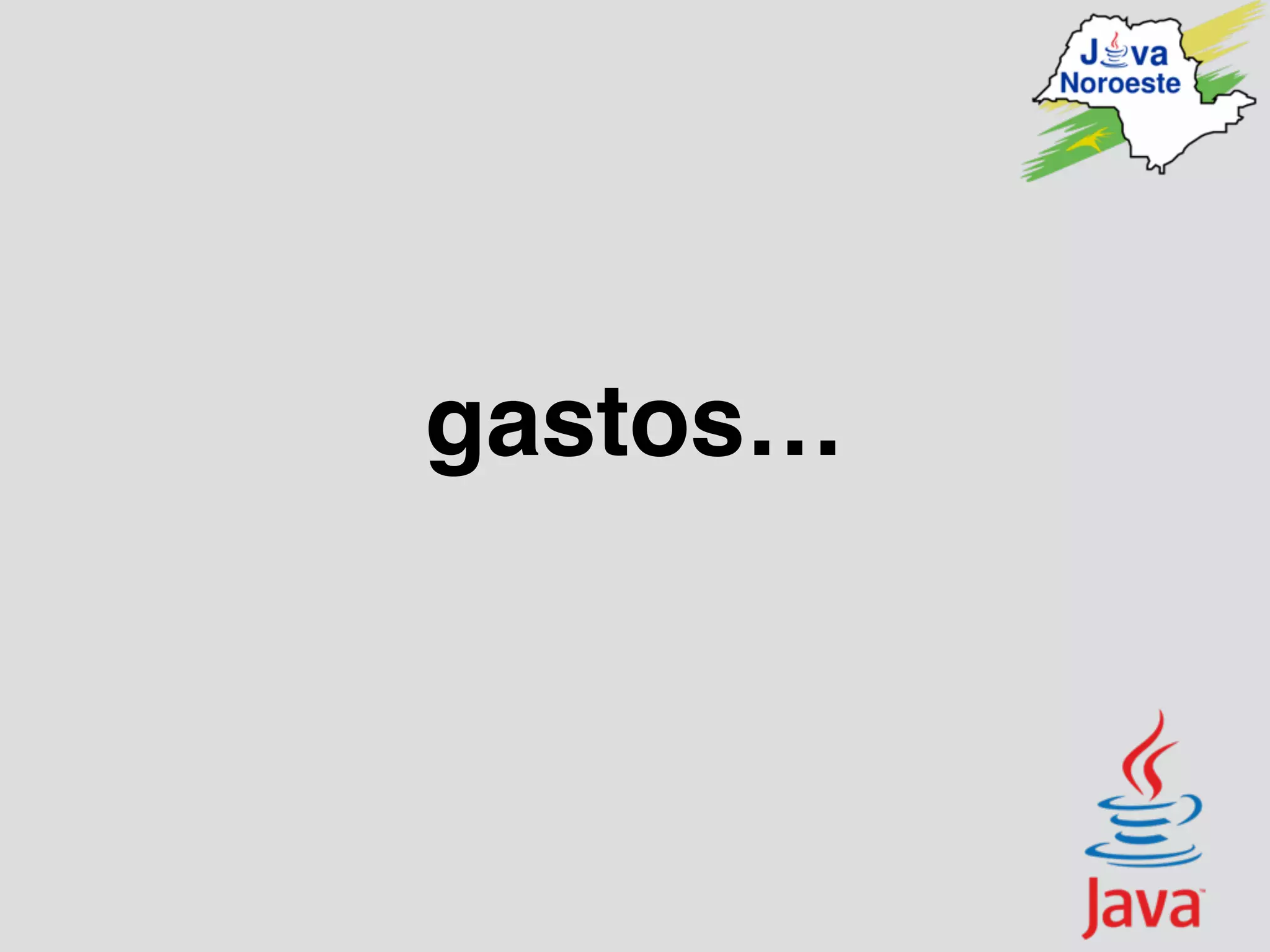gastos…
 