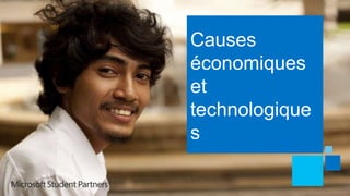 Causes
économiques
et
technologique
s
 