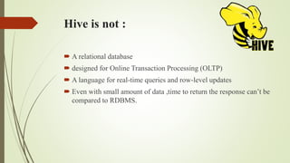 Big data and tools | PPT