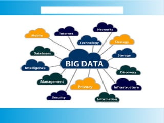 Finamente ecco i BIG DATA
 