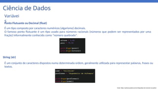 BigData - Aula de Bigdata - Intro Python | PPTX