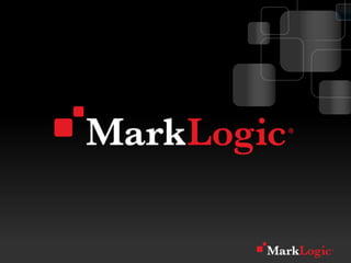 Big Data Analytics with MarkLogic