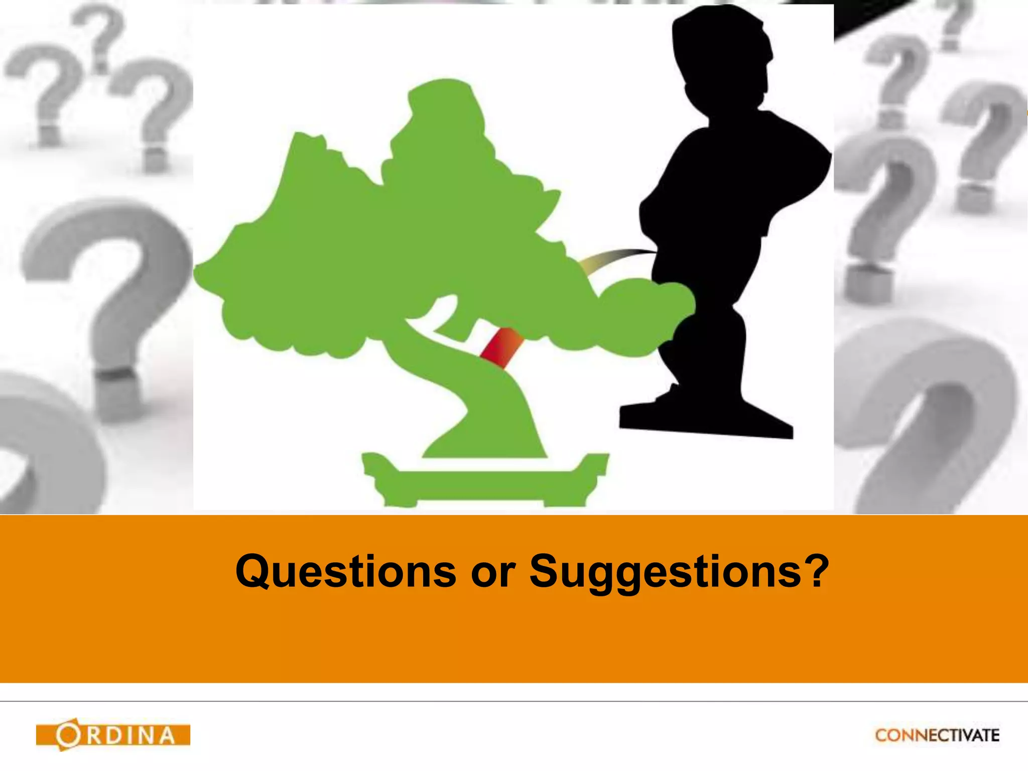 Questions or Suggestions? 