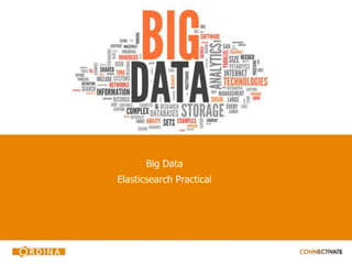 Big Data
Elasticsearch Practical
 