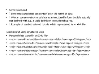 bigdata introduction for students pg msc | PPTX