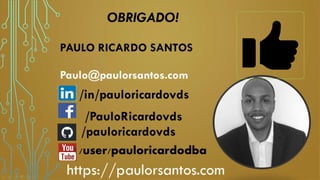 /user/pauloricardodba
 