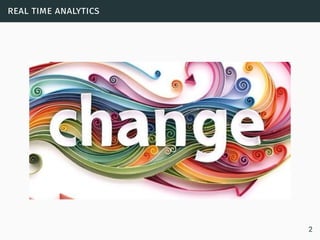 real time analytics
2
 