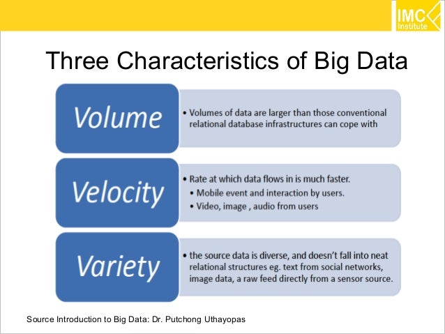 forecast of big data trends characteristics of big data