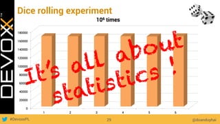 #DevoxxPL
Dice rolling experiment
@doanduyhai29
It’s all about
statistics !
 