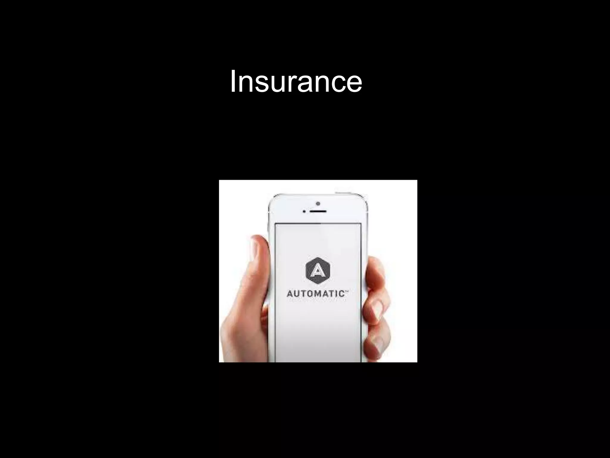 Insurance
 