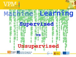 Supervised
vs
Unsupervised