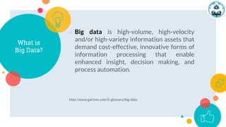 Big data analysis and modelling PPT
