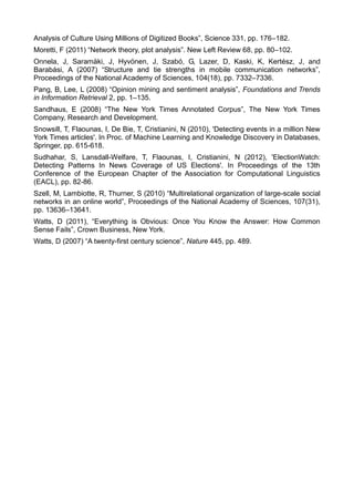 Big data analysis of news and social media content | PDF