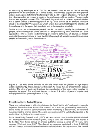 Big data analysis of news and social media content | PDF