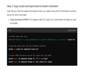 MAP REDUCE Concepts in Big Data Analytics | PPTX