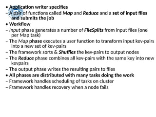 MAP REDUCE Concepts in Big Data Analytics | PPTX