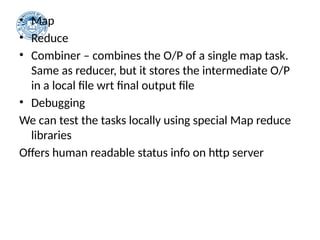 MAP REDUCE Concepts in Big Data Analytics | PPTX