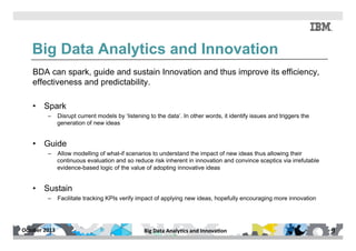 Big data analytics and innovation | PDF