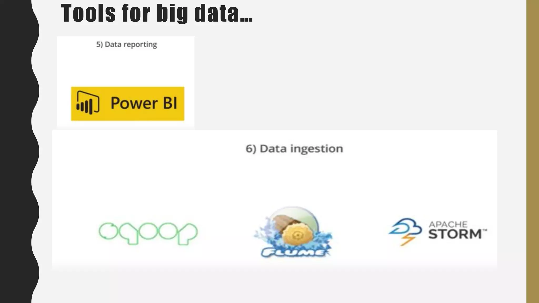 Tools for big data…
 
