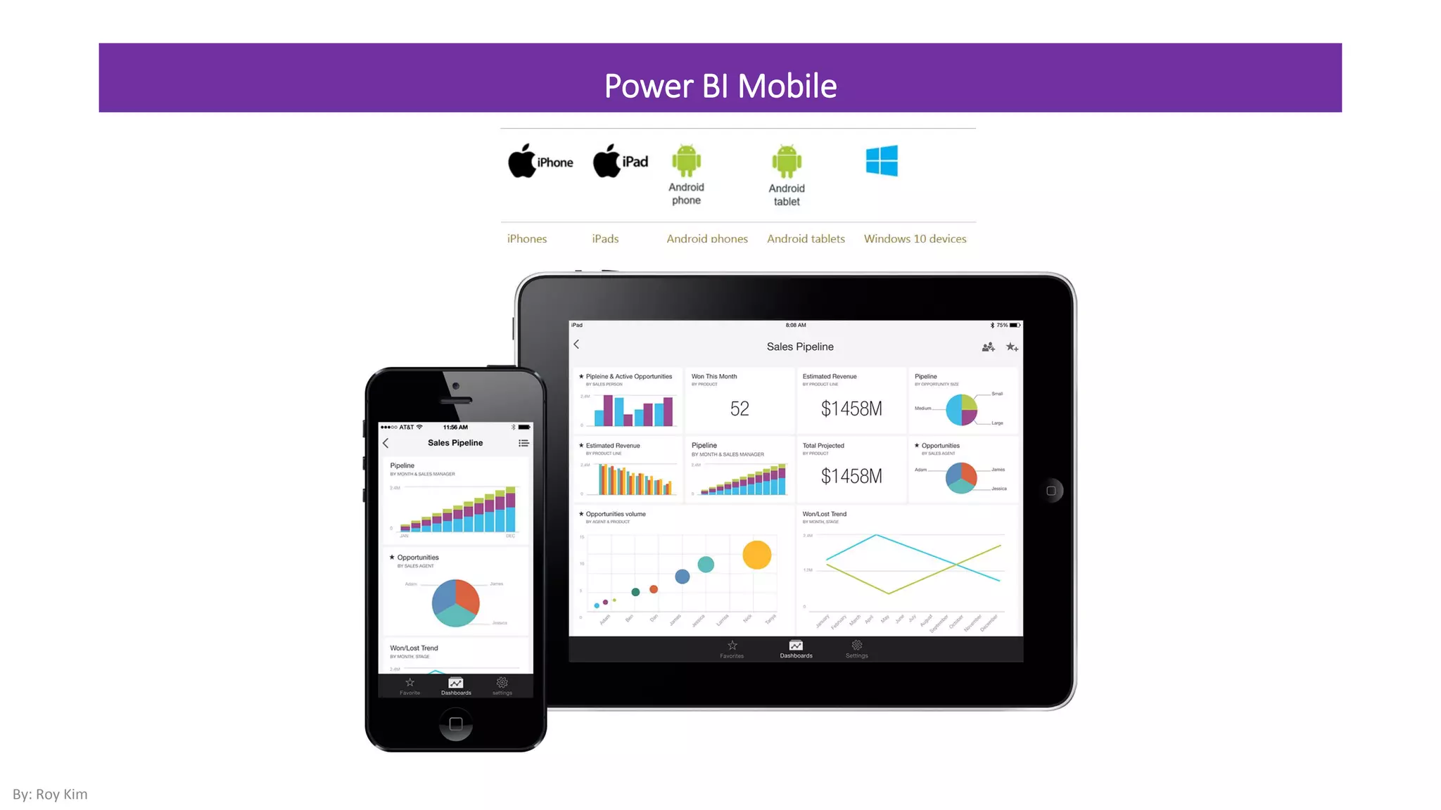 Power BI Mobile
By: Roy Kim
 