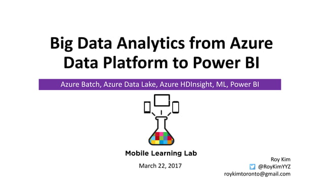 Big Data Analytics from Azure Cloud to Power BI Mobile | PPT