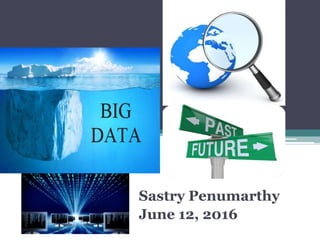 Sastry Penumarthy
June 12, 2016
 