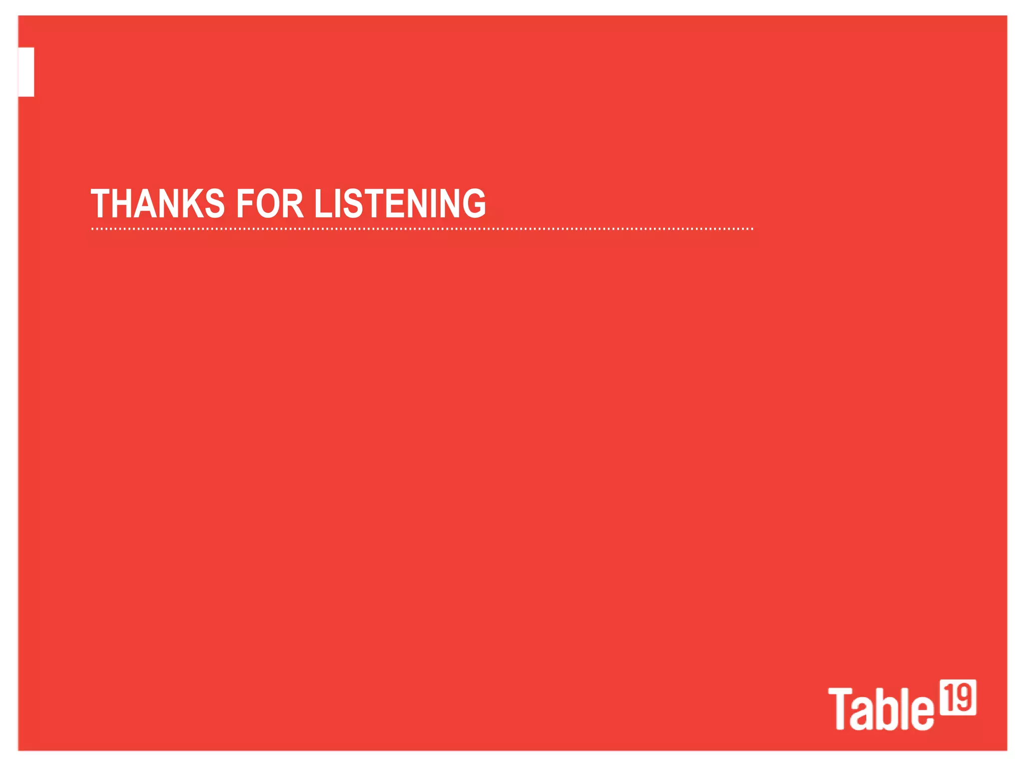 ................................................................................................................................................
THANKS FOR LISTENING
 