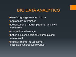 Big data and its impact on indian business | PPT