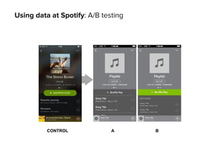 Big data and machine learning @ Spotify | PDF