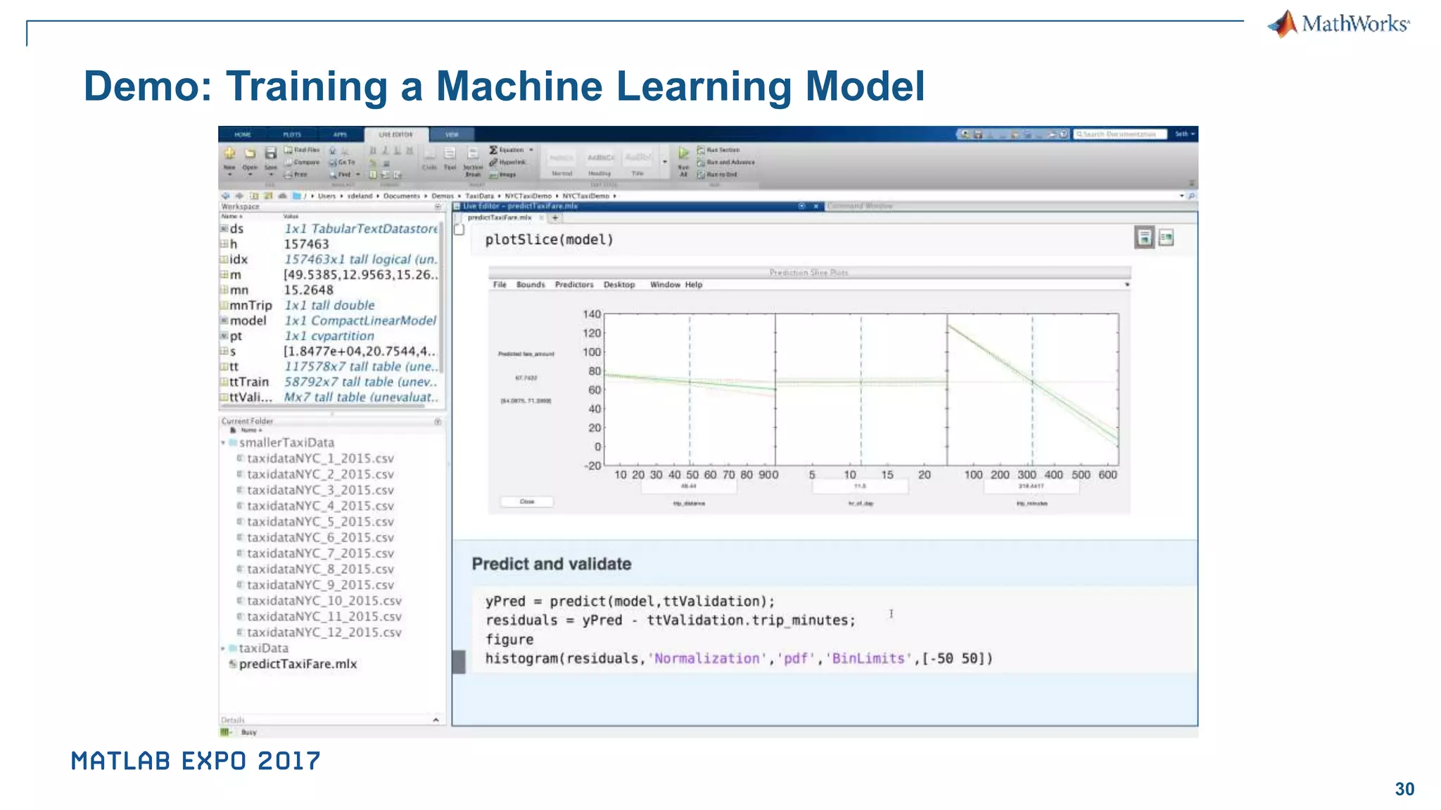 30 Demo: Training a Machine Learning Model 