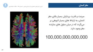 82
‫ﺍاﻥن‬‫ﺮ‬‫ﺗﻬ‬ ‫ﺩدﺍاﻧﺸﮕﺎﻩه‬ ACM - ۱۳۹۵ ‫ﺗﺎﺑﺴﺘﺎﻥن‬ - ‫‌ﻣﺎﺷﯿﻦ‬‫ﯼی‬‫ﯾﺎﺩدﮔﯿﺮ‬ ‫ﻭو‬ ‫ﺑﺰﺭرﮒگ‬ ‫‌ﻫﺎﯼی‬‫ﻩه‬‫ﺩدﺍاﺩد‬ ‫‌ﻫﺎﯼی‬‫ﺩد‬‫ﮐﺎﺭرﺑﺮ‬ ‫ﺑﺮ‬ ‫ﮔﺬﺭرﯼی‬
‫ﺍاﻧﺴﺎﻥن‬ ‫ﻣﻐﺰ‬
‫ﻣﻐﺰ‬ ‫ﺑﺎﻻﯼی‬ ‫ﺑﺴﯿﺎﺭر‬ ‫ﭘﺮﺩدﺍاﺯزﺵش‬ ‫ﻗﺪﺭرﺕت‬ ‫ﻭو‬ ‫ﺳﺮﻋﺖ‬
‫ﺑﺮ‬ ‫ﺍاﻧﺒﻮﻫﯽ‬ ‫ﺑﺴﯿﺎﺭر‬ ‫ﻫﺎﯼی‬ ‫ﺍاﺭرﺗﺒﺎﻁط‬ ‫ﺑﻪ‬ ،‫ﺍاﻧﺴﺎﻥن‬
‫ﺳﺎﺯزﻧﺪﻩه‬ ‫ﻫﺎﯼی‬ ‫ﺳﻠﻮﻝل‬ ‫ﻣﯿﺎﻥن‬ ‫ﺩدﺭر‬ ‫ﮐﻪ‬ ‫‌ﮔﺮﺩدﺩد‬‫ﯽ‬‫ﻣ‬
.‫ﺩدﺍاﺭرﺩد‬ ‫ﻭوﺟﻮﺩد‬ ‫ﻣﻐﺰ‬
100,000,000,000,000
 