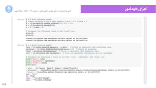 147
‫ﺍاﻥن‬‫ﺮ‬‫ﺗﻬ‬ ‫ﺩدﺍاﻧﺸﮕﺎﻩه‬ ACM - ۱۳۹۵ ‫ﺗﺎﺑﺴﺘﺎﻥن‬ - ‫‌ﻣﺎﺷﯿﻦ‬‫ﯼی‬‫ﯾﺎﺩدﮔﯿﺮ‬ ‫ﻭو‬ ‫ﺑﺰﺭرﮒگ‬ ‫‌ﻫﺎﯼی‬‫ﻩه‬‫ﺩدﺍاﺩد‬ ‫‌ﻫﺎﯼی‬‫ﺩد‬‫ﮐﺎﺭرﺑﺮ‬ ‫ﺑﺮ‬ ‫ﮔﺬﺭرﯼی‬
‫ﺧﻮﺩدﺁآﻣﻮﺯز‬ ‫ﺍاﺟﺮﺍاﯼی‬
 