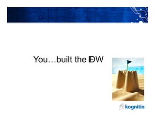 You…built the E
              DW
 