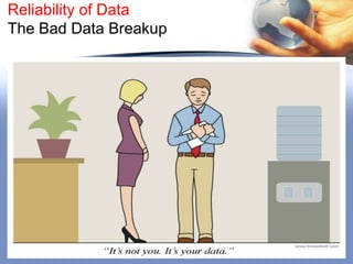 So, Where is Big Data?
• Petabytes and exabytes of data exist in science,
technology, commerce, national defense,
telecommunications, and other fields.
• Proper storage is merely a pre-condition to
finding the real jewels in Big Data—turning data
from massive streams into knowledge, and
thereby actionable intelligence in real time as
events unfold.

 