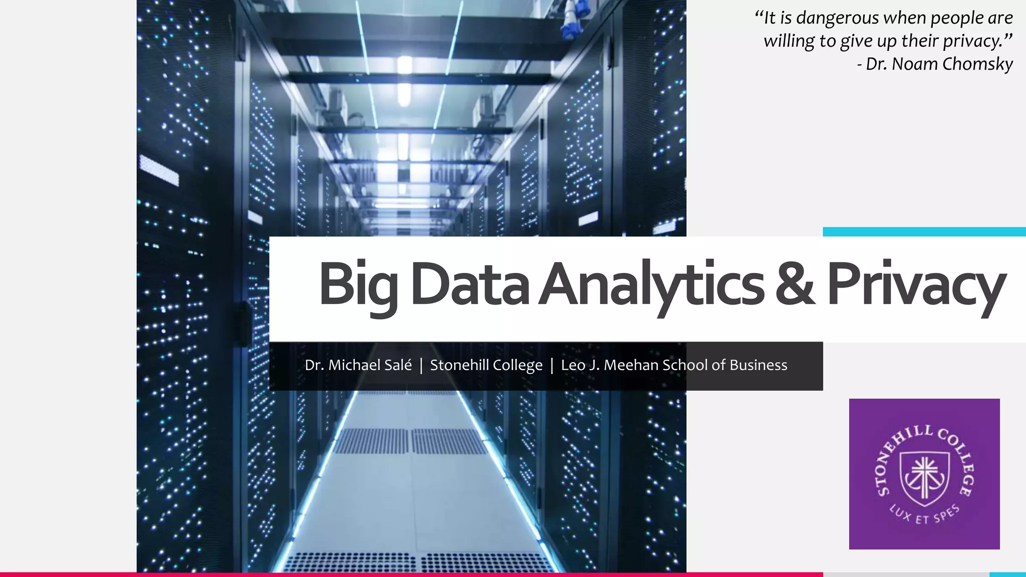 Big Data and Privacy | PPT