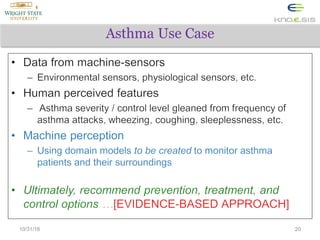 Asthma Use Case
10/31/16 20
 