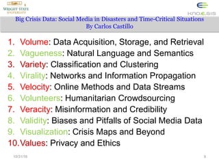 Big Crisis Data: Social Media in Disasters and Time-Critical Situations
By Carlos Castillo
1. Volume: Data Acquisition, St...