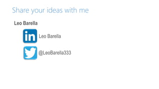 Leo Barella
Share your ideas with me
Leo Barella
@LeoBarella333
 
