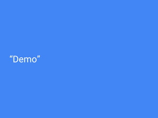 “Demo”
 
